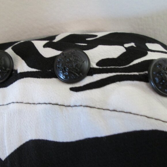 The Kooples Wild Panther Print Blouse Sz 2/M NWT - Picture 8 of 12